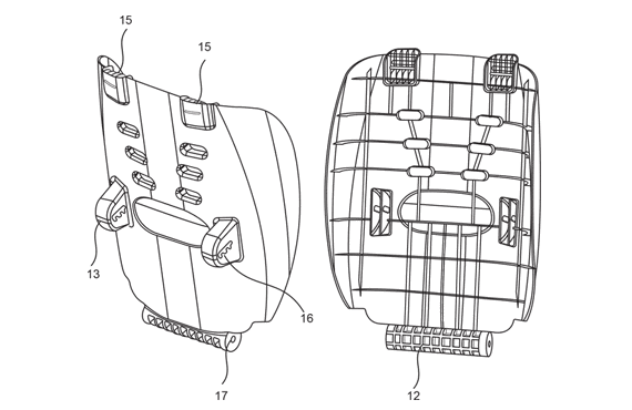 patent illustration and design drawing